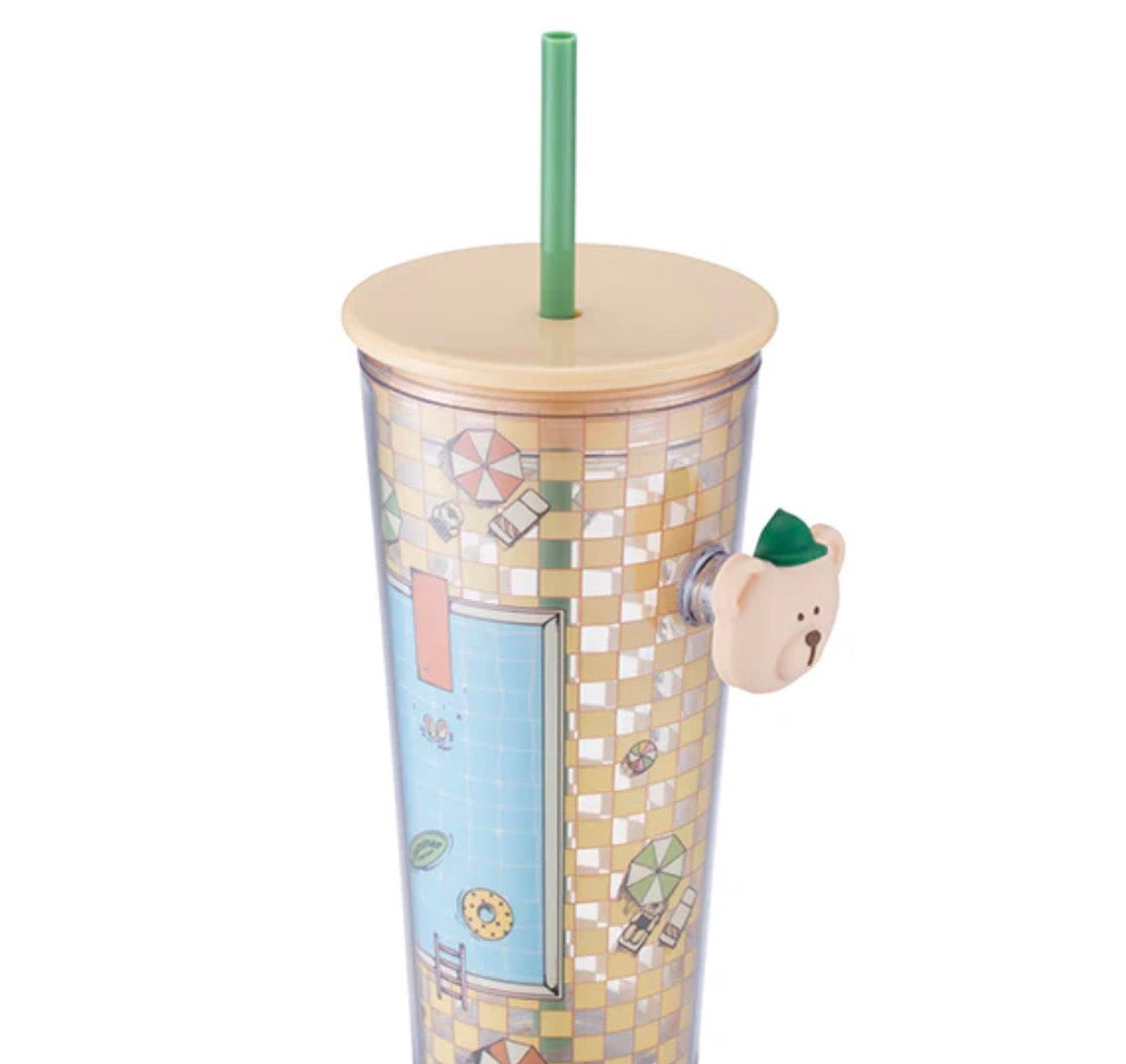 Starbucks Taiwan 2026 Summer Season1 Series Pool TOGO Cool Water Cup 473ml 16.65oz