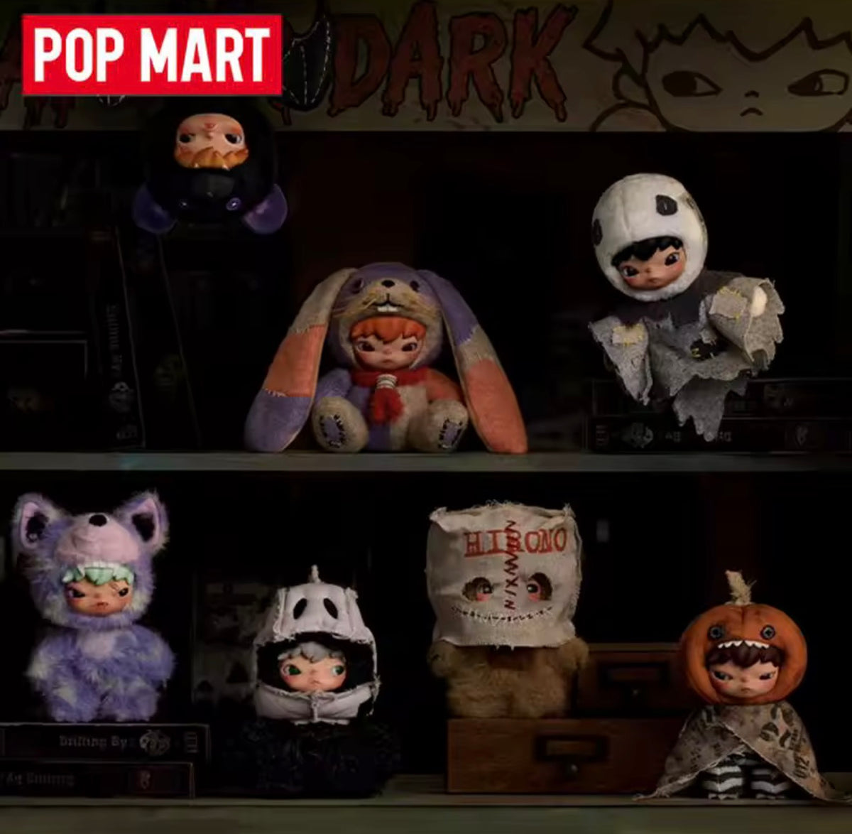 POP MART Hirono After Dark Series