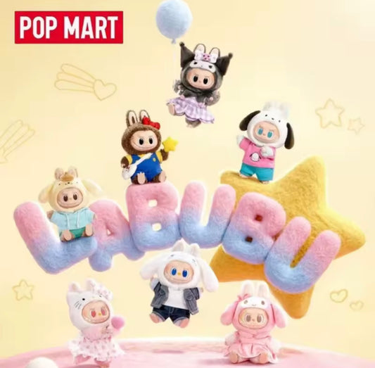 POP MART LABUBU THE MONSTERS X Sanrio Characters Series Vinyl Plush Doll Blind Box