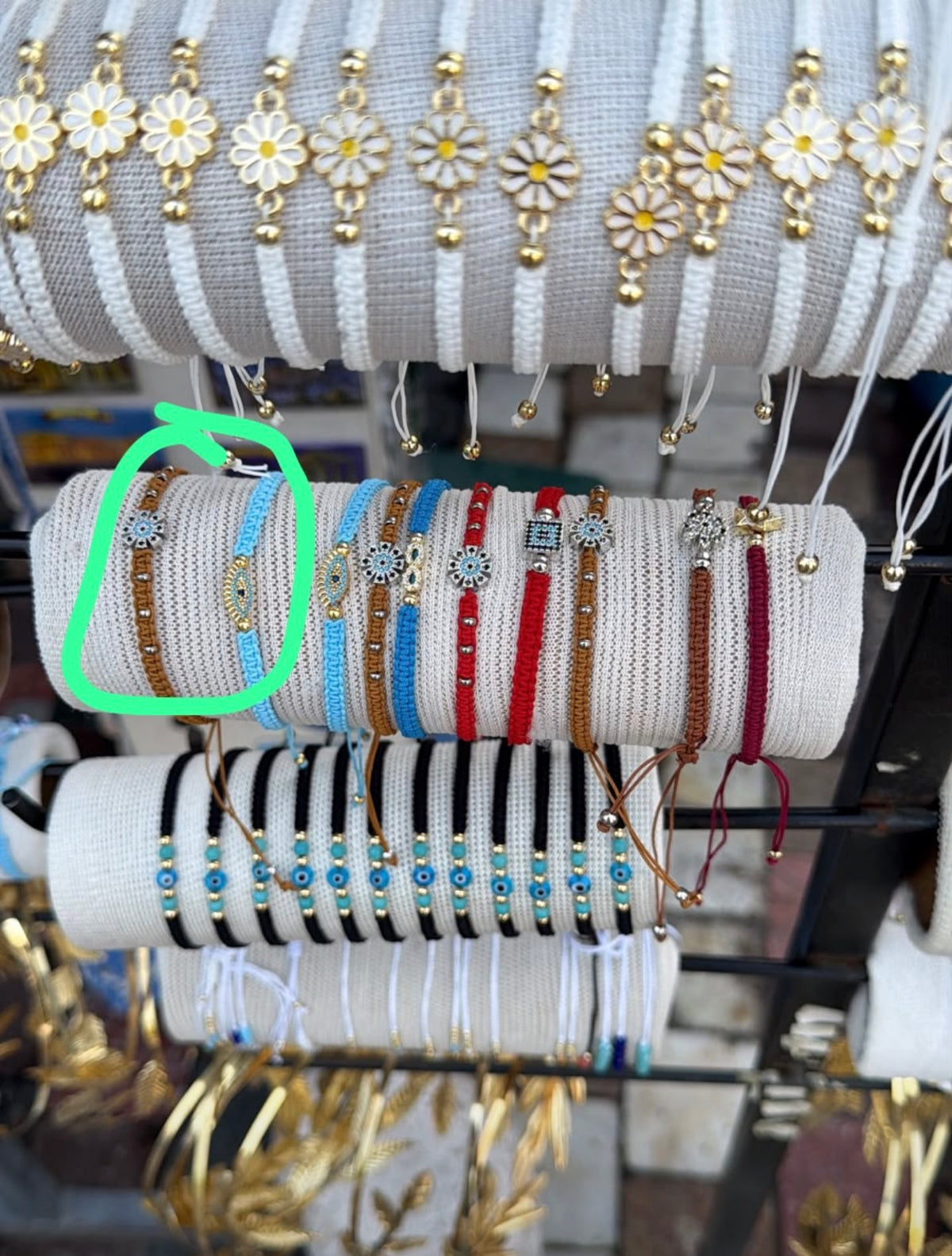 Pulsera hilos Grecia