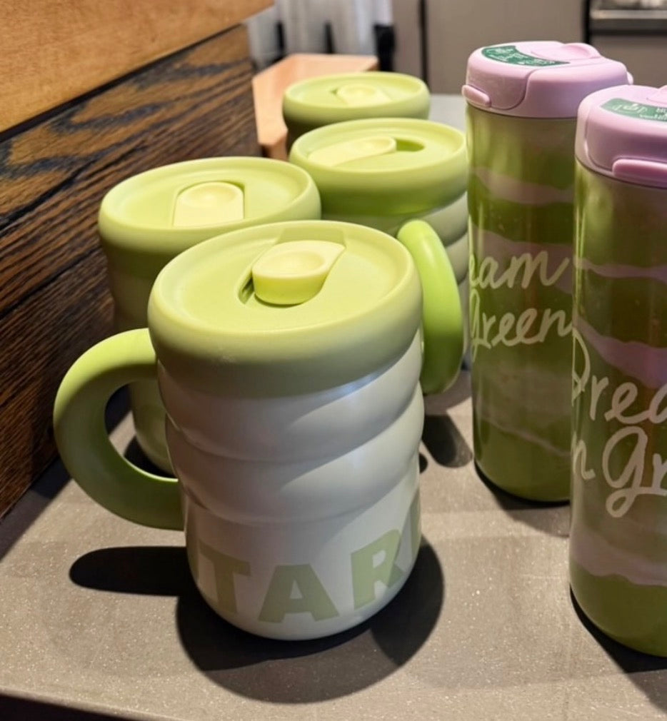 Matcha collection taza con tapa