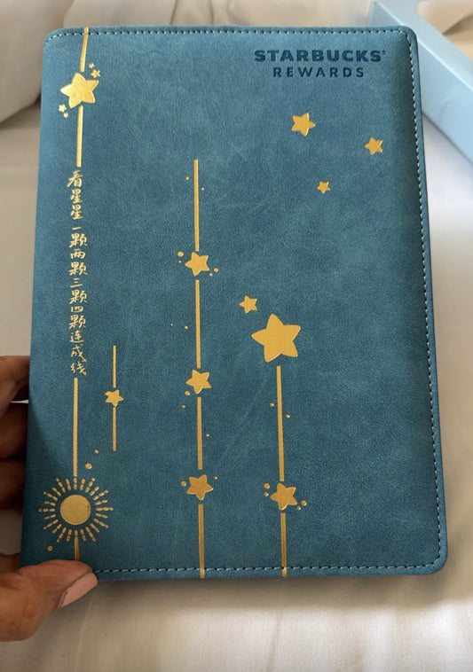 Agenda azul Starbucks Rewards