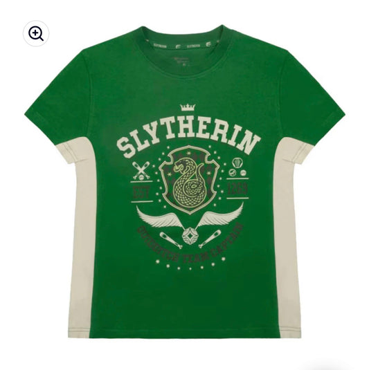 Slytherin Quidditch Team Captain Youth Athletic T-Shirt