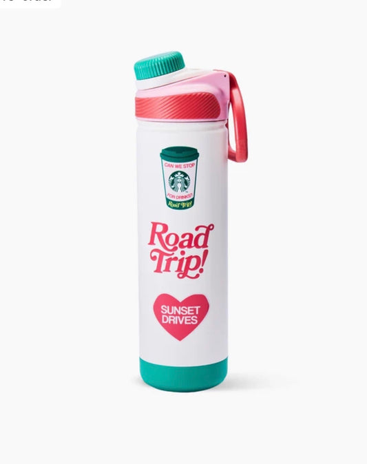 Stainless Steel "Road Trip" Water Bottle Starbucks US 2026