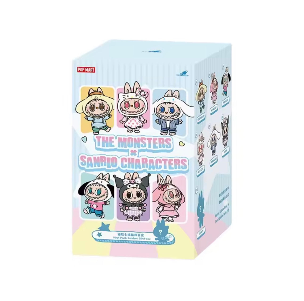 POP MART LABUBU THE MONSTERS X Sanrio Characters Series Vinyl Plush Doll Blind Box