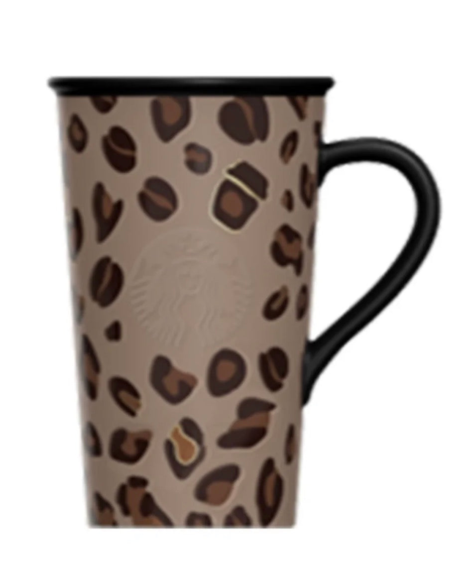 Starbucks Starbucks China 2026 Leopard Print Series 473ml taza