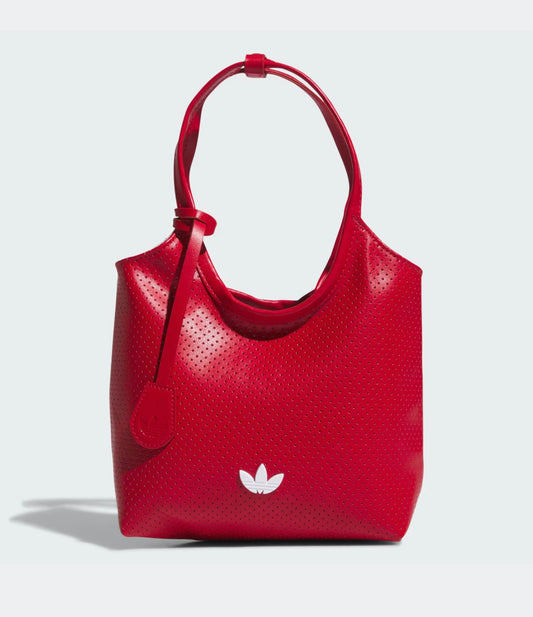 Bolso Adidas PU perforado Mediano rojo
