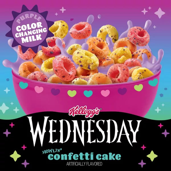 Kellogg's Enid Confetti Cake Limited Edition Breakfast Cereal - 11.3oz