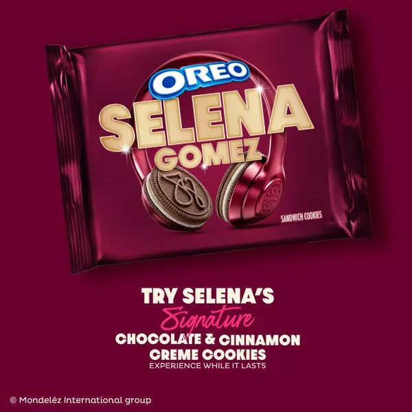 Oreo Selena Gomez Cookies Limited Edition - 10.68oz