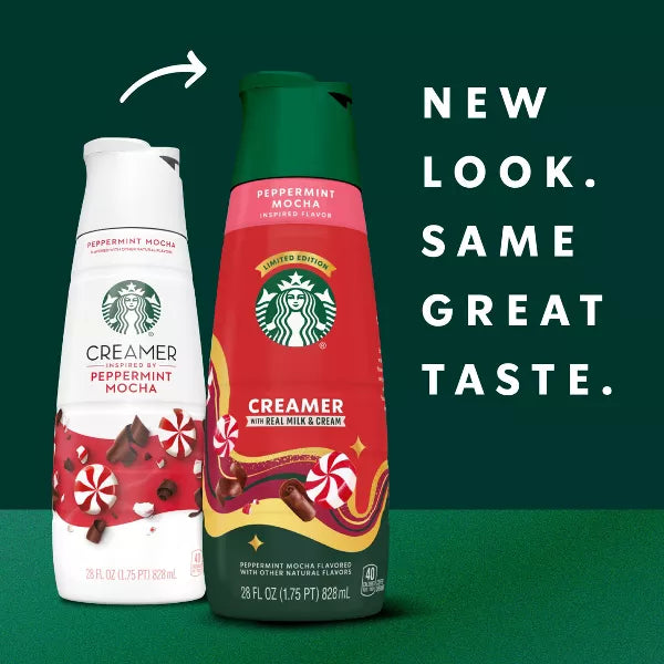 Crema para café con moca y menta de Starbucks - 28 onzas líquidas US Goods