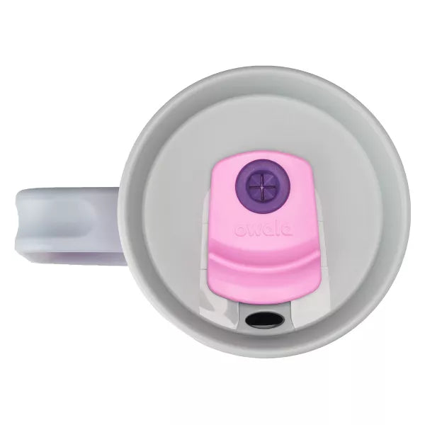 Termo de Acero Inoxidable con Popote Owala 40oz Electric Orchid