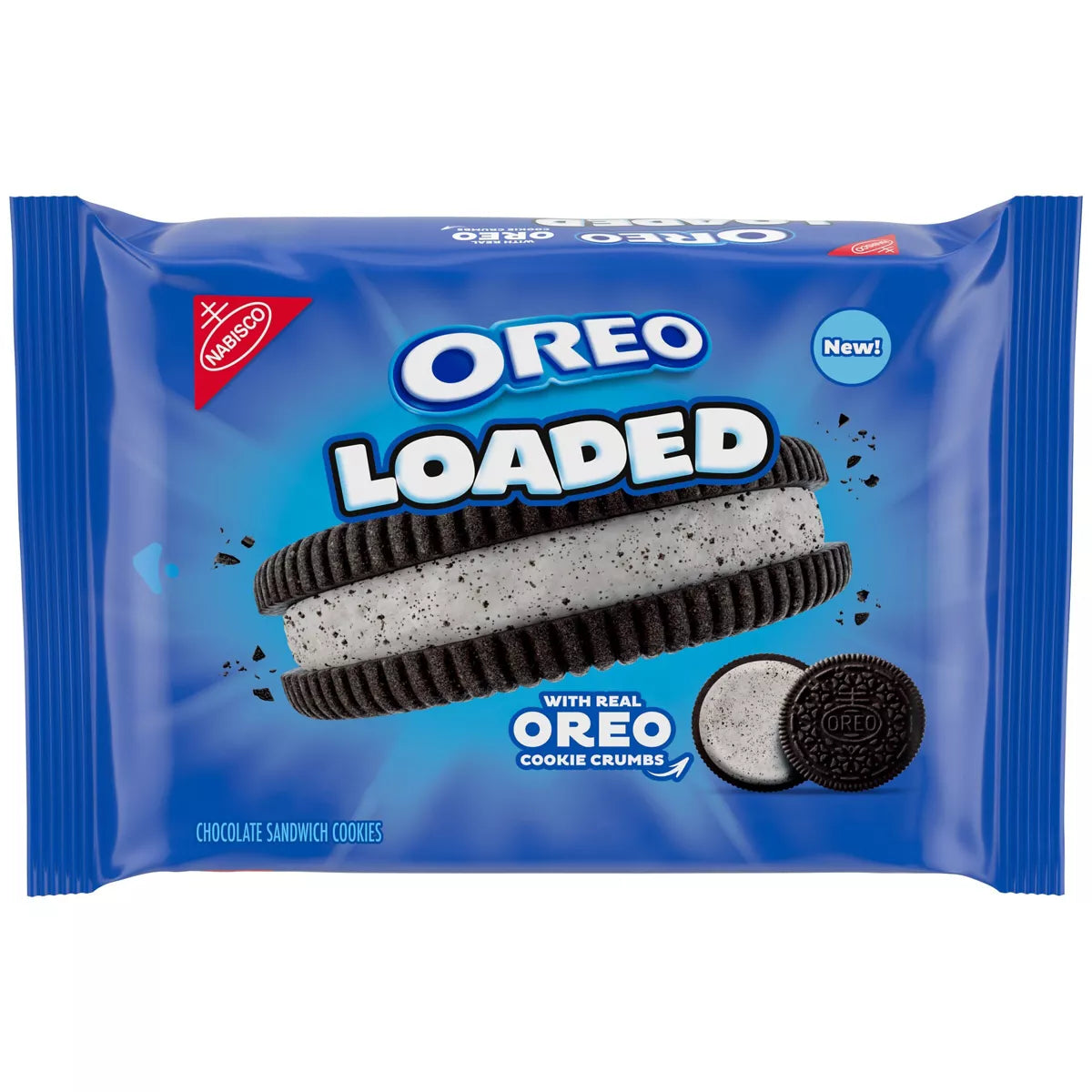 Galletas sándwich rellenas de Oreo tamaño familiar US Goods