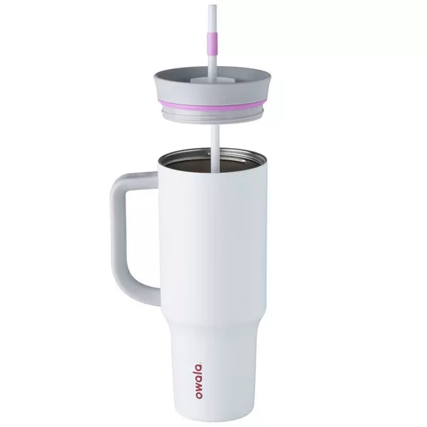 Termo de Acero Inoxidable con Popote Owala 40oz Polar Brr