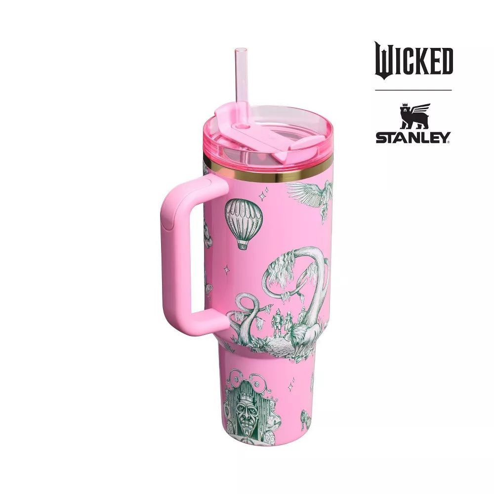 Ozian Reprise Stanley 40 oz Stainless Steel H2.0 Flowstate Quencher Tumbler