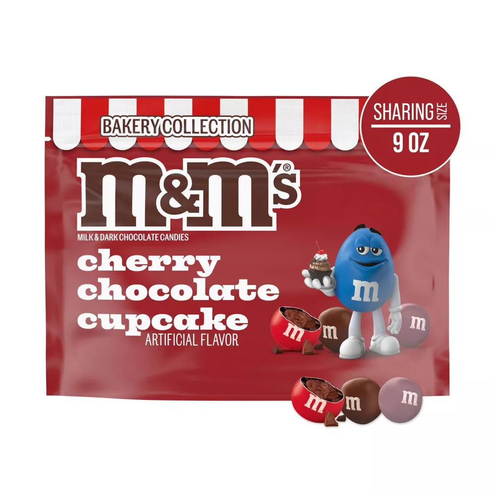 M&M's Cherry Chocolate Cupcake Sharing Size - 9oz US GOODS