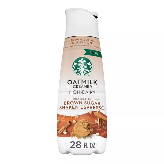 Starbucks Creamer Oat Brown Sugar Cinnamon Creamer - 28 fl oz