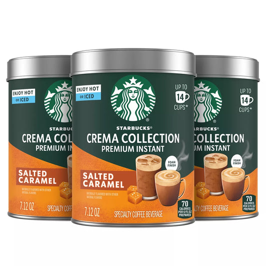 Starbucks Crema Collection Salted Caramel Premium Instant Coffee
