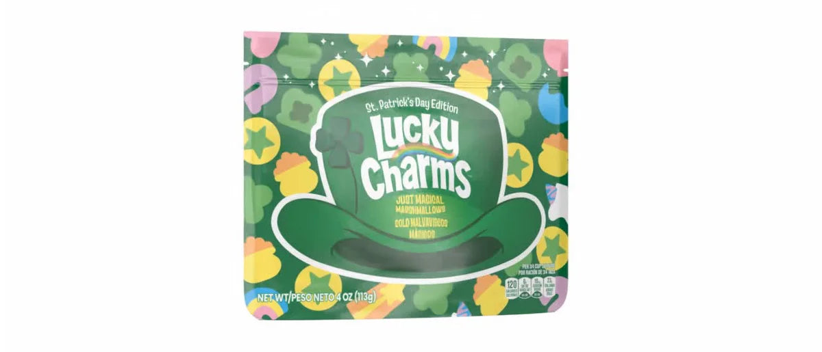 Bolsa Malvaviscos Lucky Charms Marshmallow Pouch - 4oz US goods