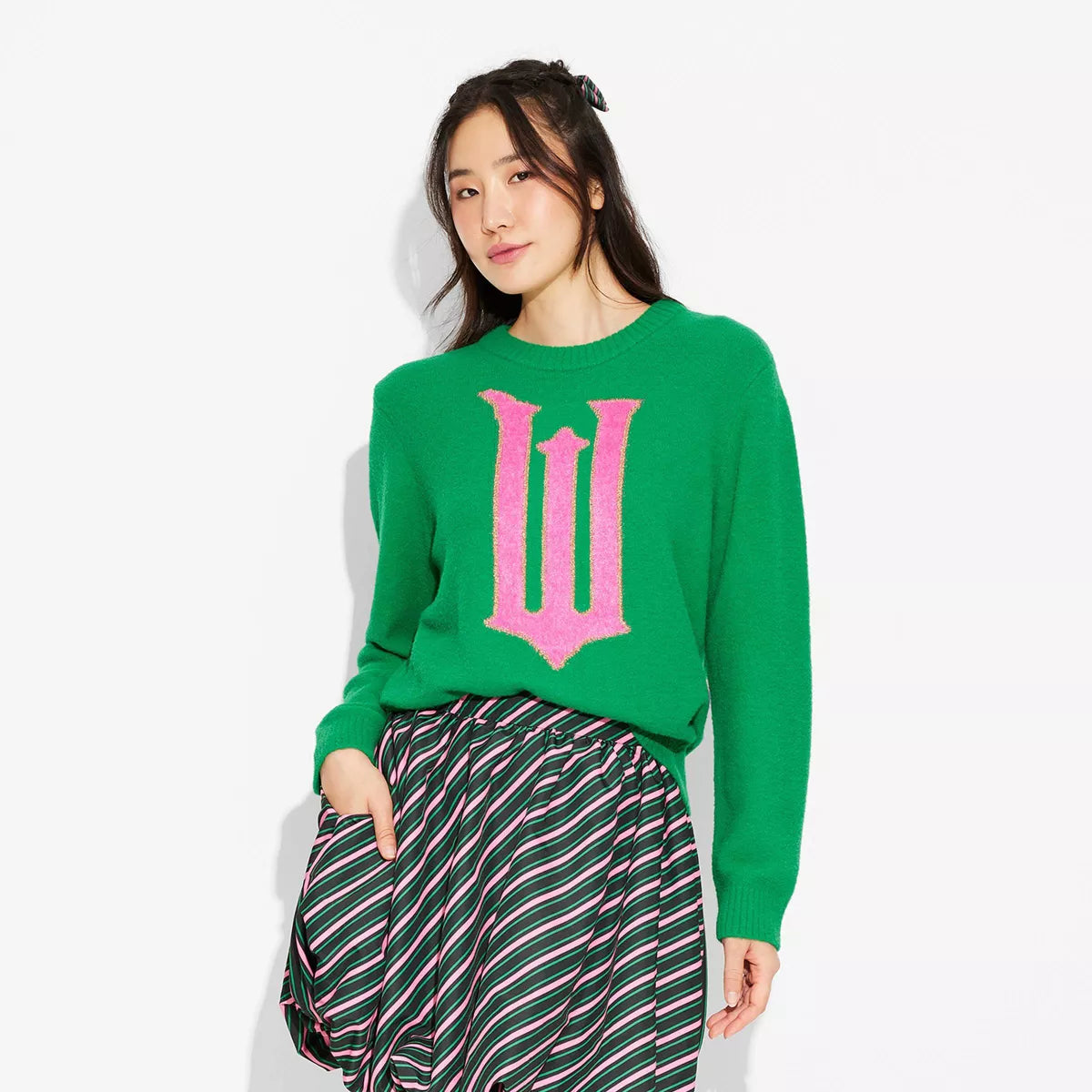 Sudadera adulto Wicked verde