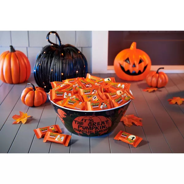 Reese's Peanut Butter Pumpkins Snoopy and Friends Halloween Chocolate Candy Snack Size - 9oz US goods