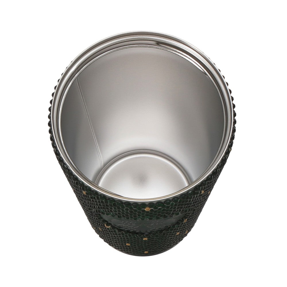 Vaso de acero inoxidable Holiday 2025 Rhinestone 473ml