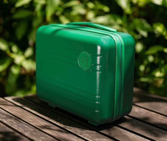 Maleta verde de viaje Exclusiva Singapur