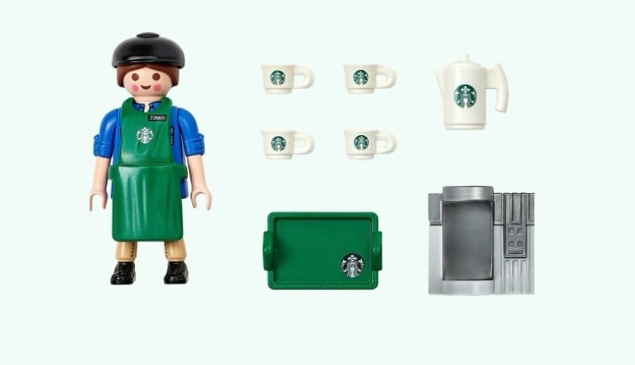 Playmobil Starbucks Barista Jinny