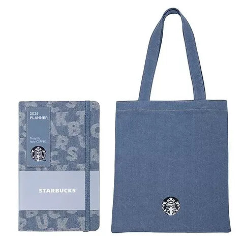 Set Bolsa y planner 2025 Starbucks