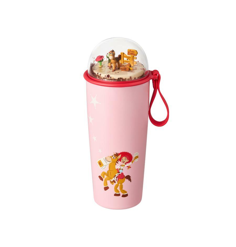 Termo de Acero Inoxidable Rosa  Domo con Tiro al Blanco 473ml  Starbucks Toy Story Corea 2026