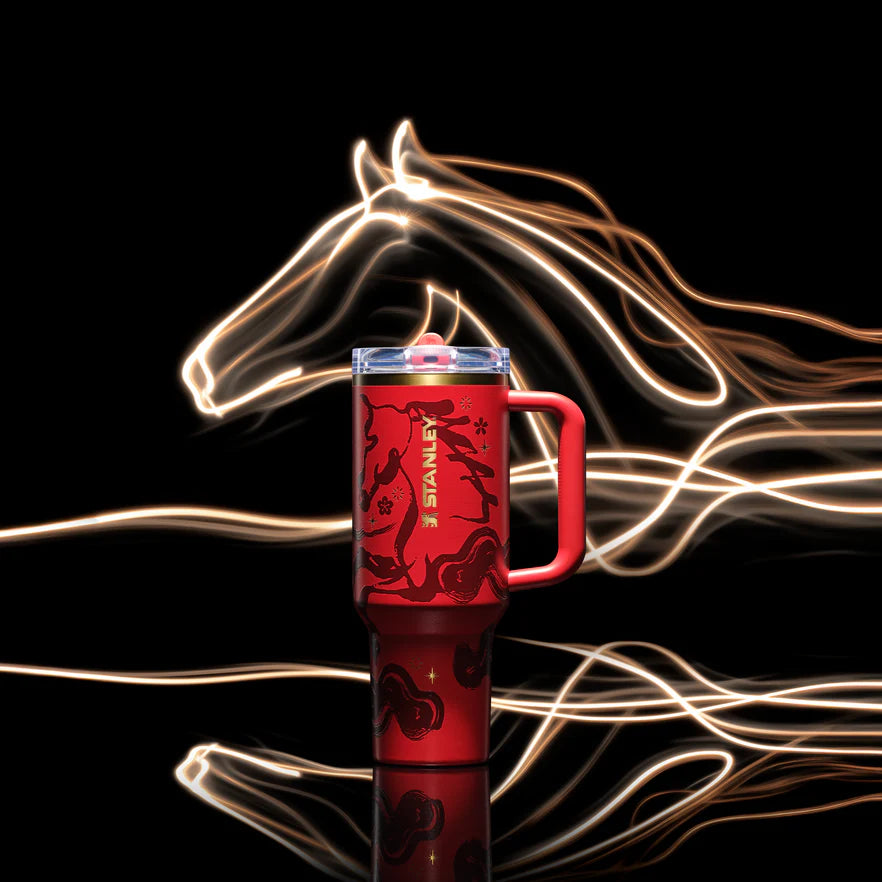 Stanley Año del Caballo The Lunar New Year Quencher® ProTour Flip Straw Tumbler | 40 OZ