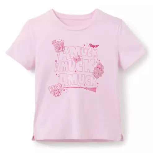 Disney Store US | Hocus Pocus Sanderson Sisters "Amuck!" T-Shirt for Women 💗🧙‍♀️