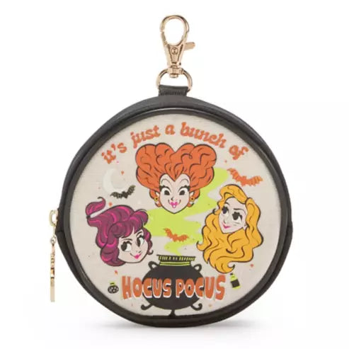 Disney Store US | Hocus Pocus Sanderson Sisters Coin Purse Bag Charm 🧙‍♀️🖤