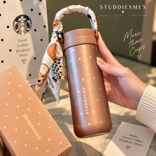 Starbucks China Polka Dot 2026 · Stainless Steel Tumbler 15 oz