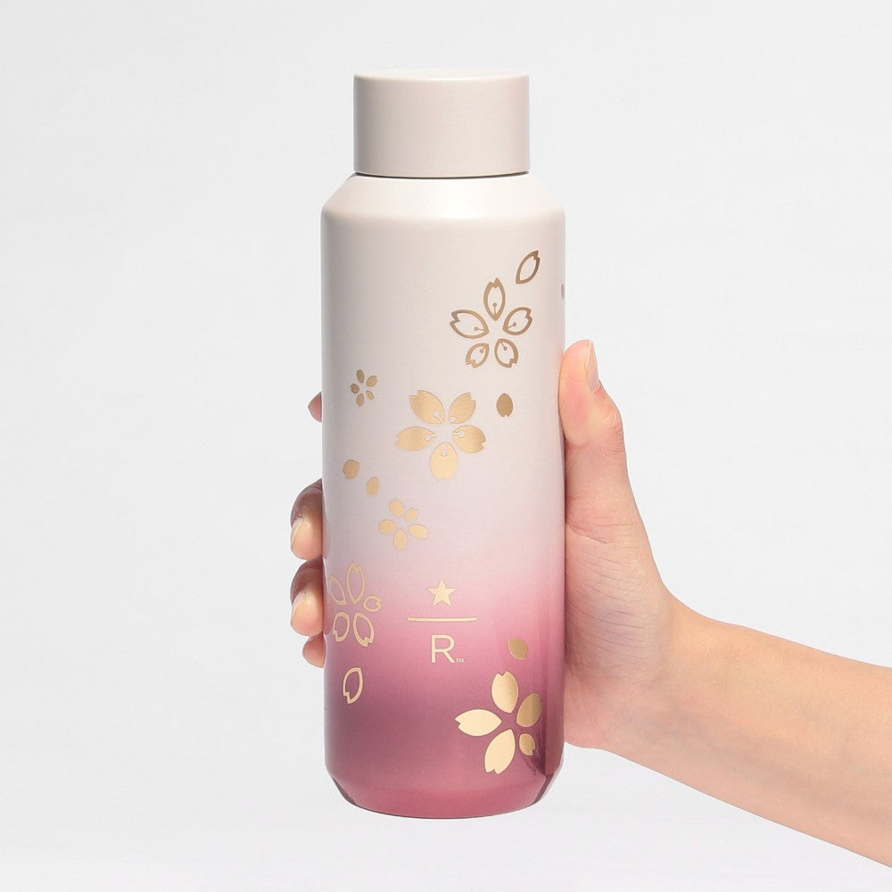 Botella de acero inoxidable Starbucks Reserve® Light Gradient Sakura 2026 473ml Japón