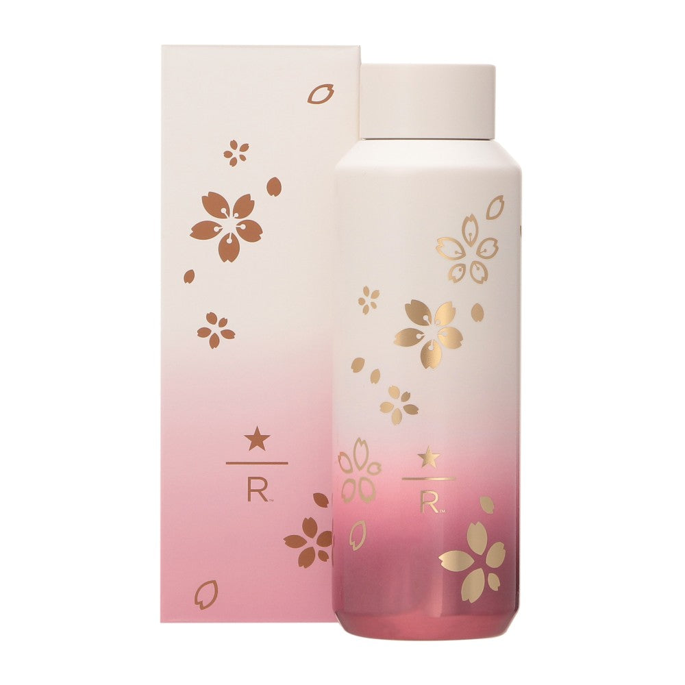 Botella de acero inoxidable Starbucks Reserve® Light Gradient Sakura 2026 473ml Japón