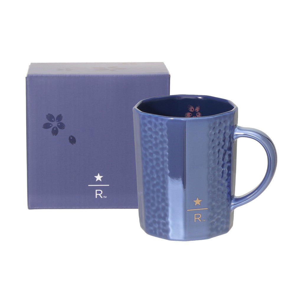 Taza Starbucks Reserve® Raster Blue Sakura 2026 355ml Japón