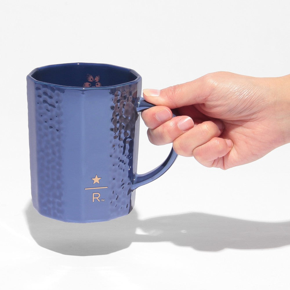 Taza Starbucks Reserve® Raster Blue Sakura 2026 355ml Japón