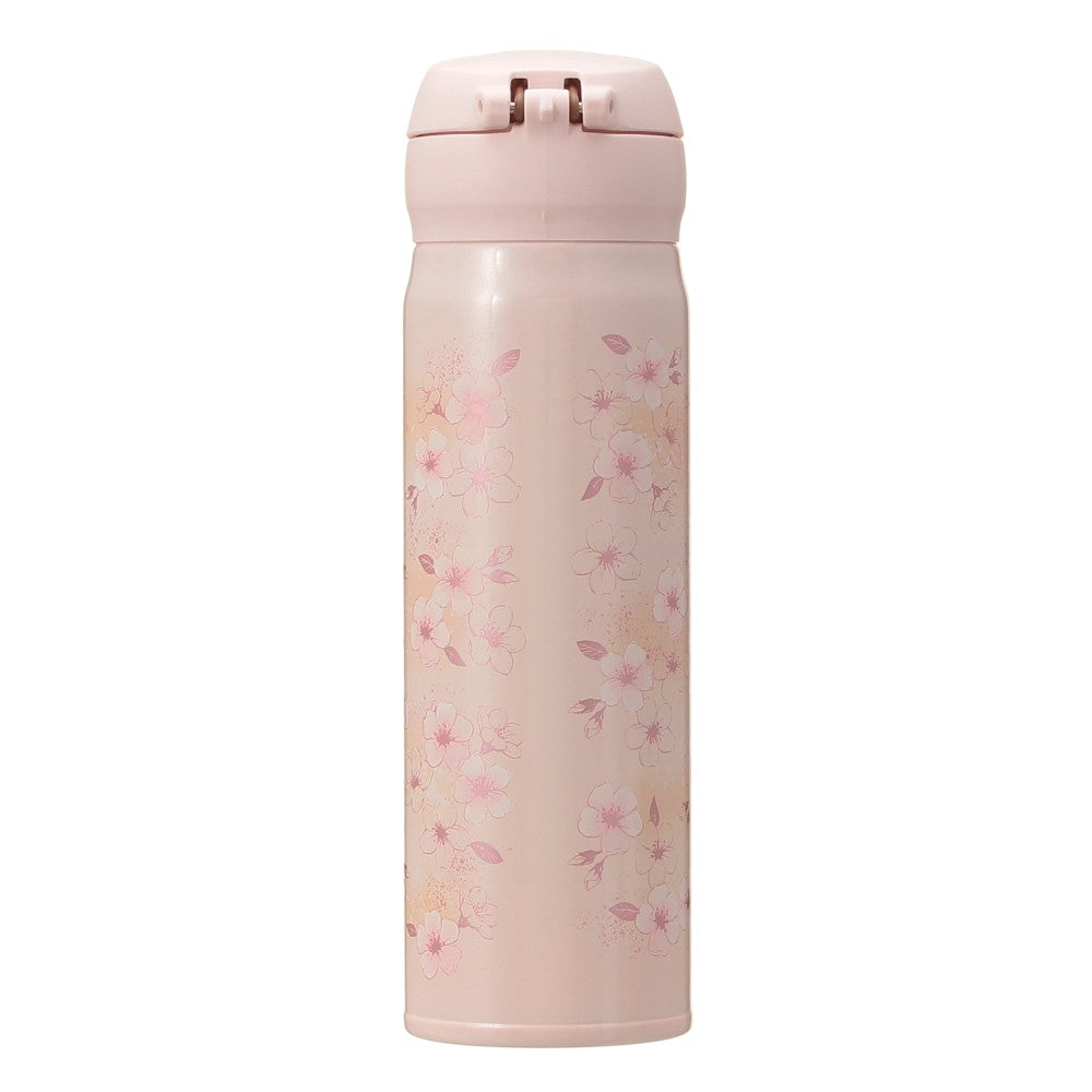 botella de acero inoxidable Rosa beige Starbucks Japon SAKURA2026 500ml