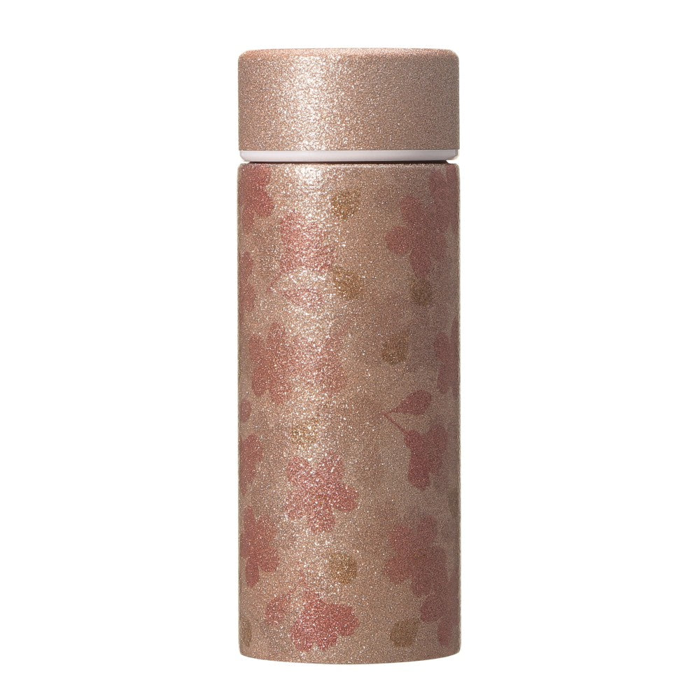 botella de acero inoxidable con glitter Rosa Beige 355ml  Starbucks Japón SAKURA 2026