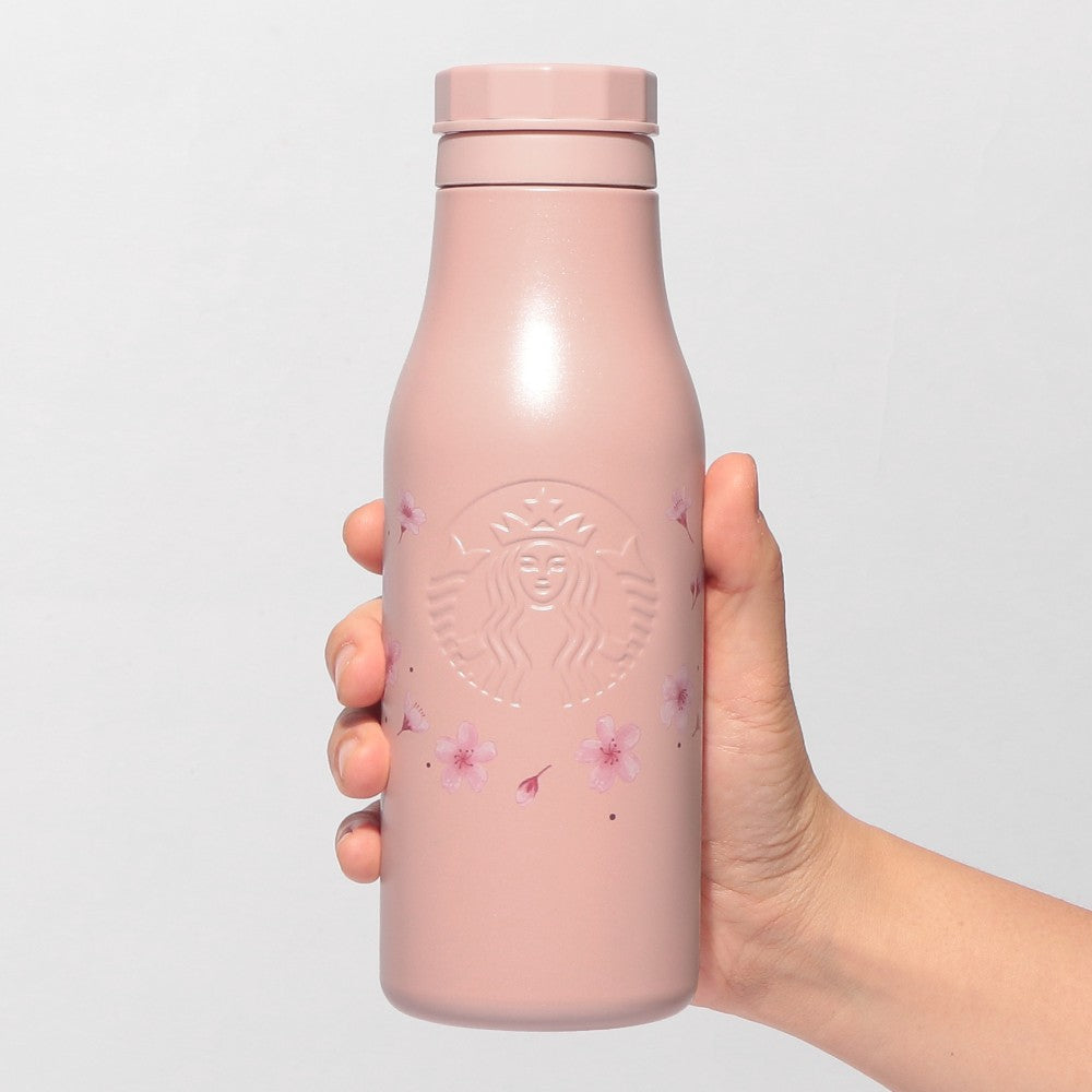 Botella con logotipo de acero inoxidable 473ml Starbucks Japón SAKURA 2026