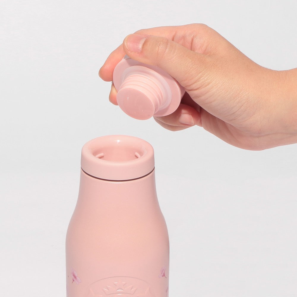 Botella con logotipo de acero inoxidable 473ml Starbucks Japón SAKURA 2026