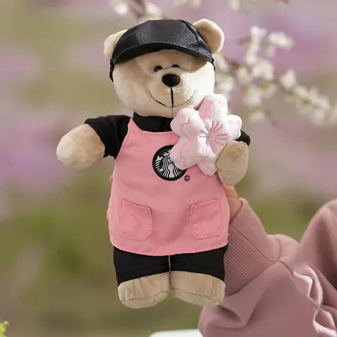 Peluche Black Pink Sakura Bearista China Sakura Spring Walk 2024