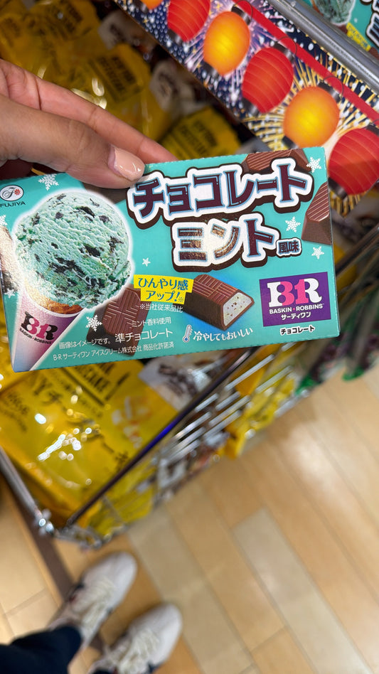 Chocolate menta con chispas chocolate