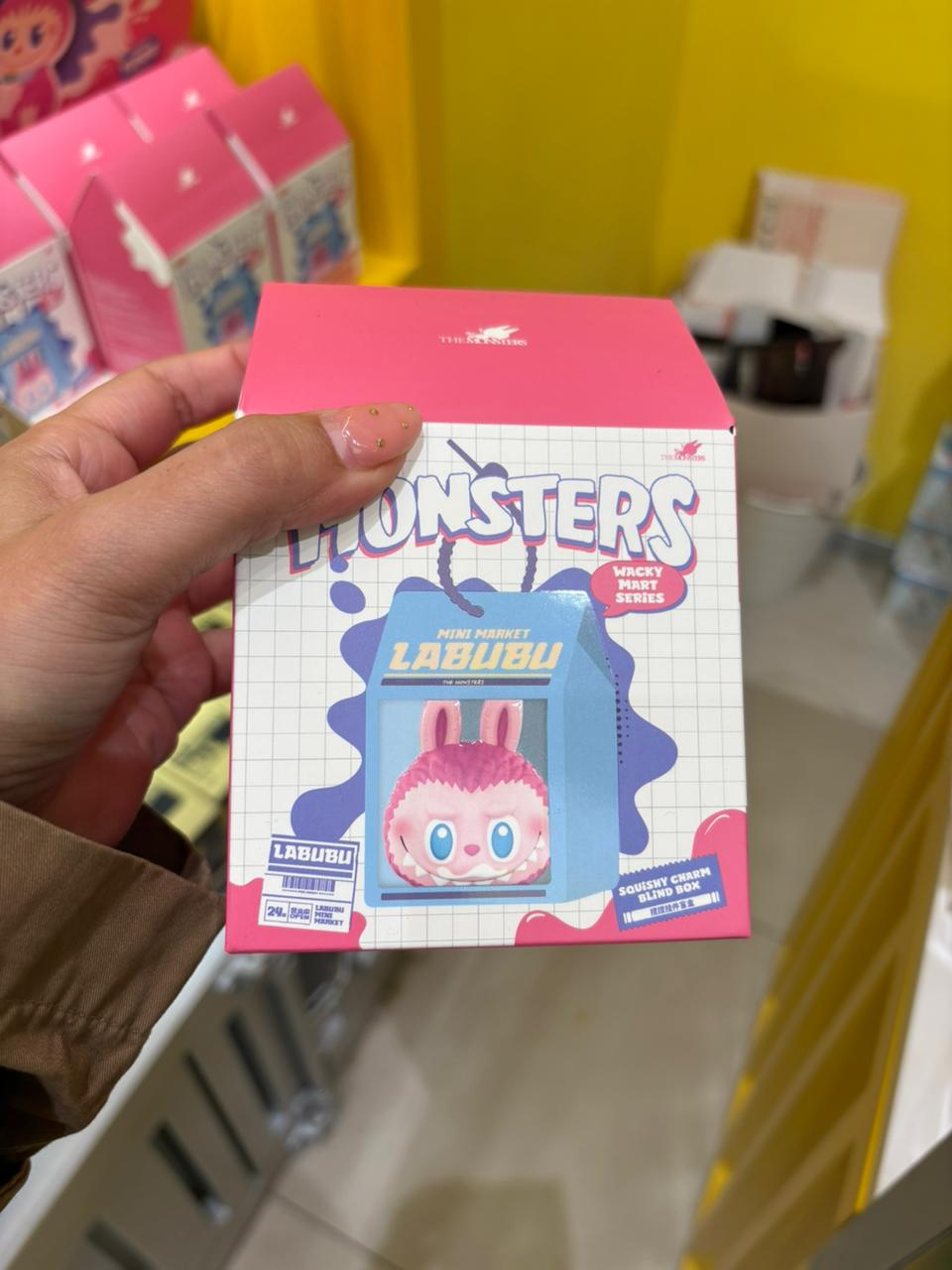 Labubu Rosa Monsters