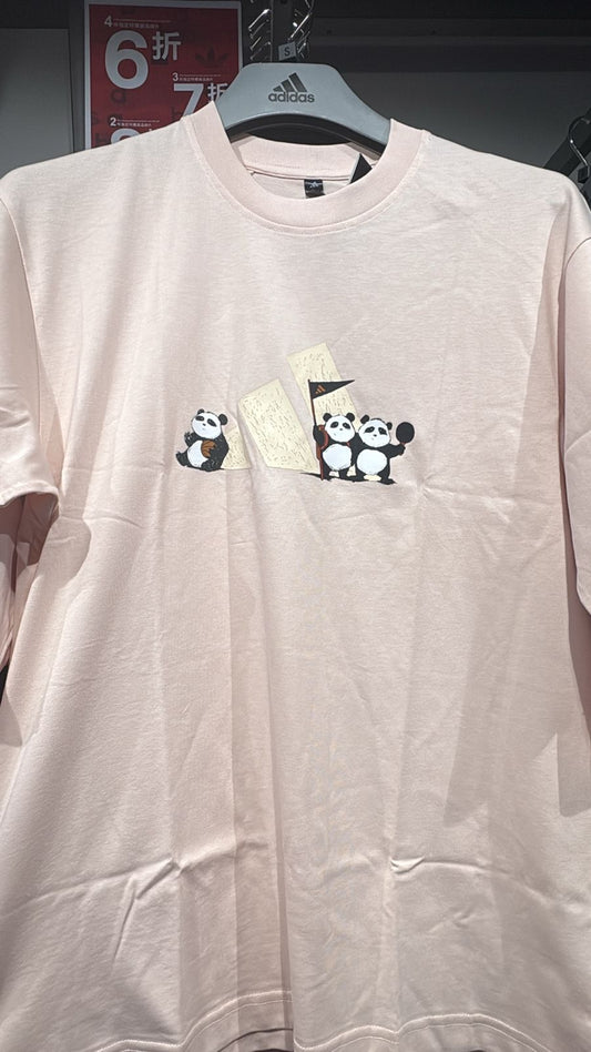 Playera Rosa Adidas Panda Exclusiva Hong Kong
