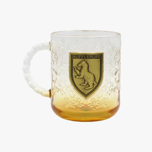 House Mascot Hogwarts taza de vidrio