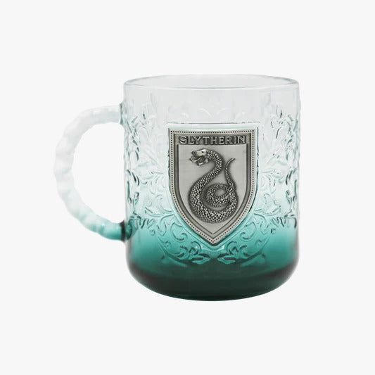 House Mascot Hogwarts taza de vidrio