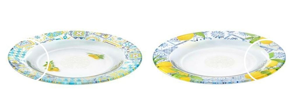 Juego de platos de cristal para el verano (2 piezas) Starbucks summer Corea 2026
