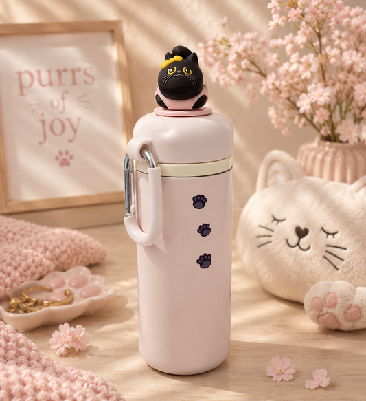 Starbucks Asia 2026 Purrs of Joy Series Stainless Steel Tumbler
