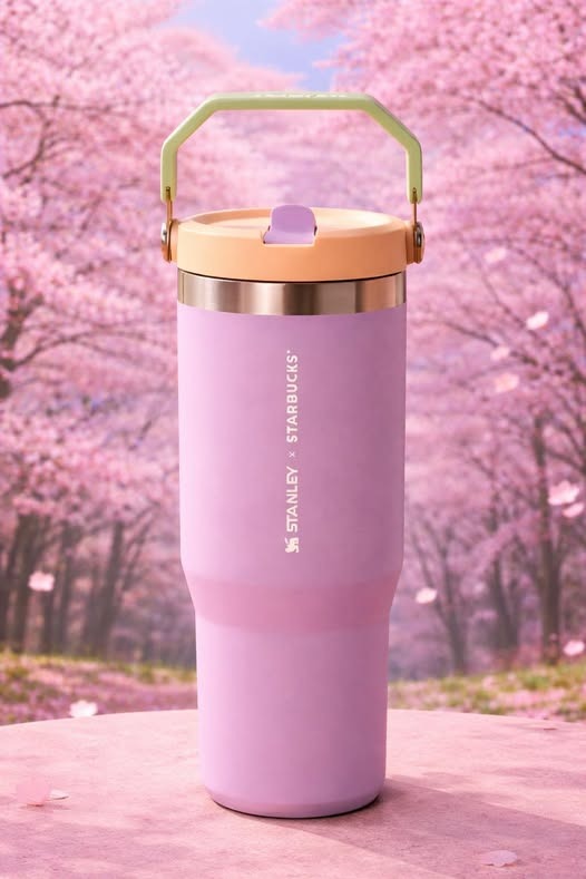 Tumbler acero 30 oz cherry blossom Mexico 2026